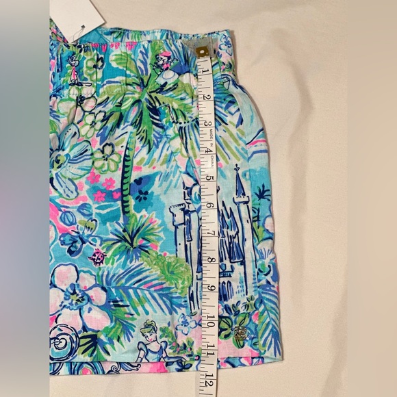 Disney- Cinderella -Lilly Pulitzer-Athletic Shorts- Girls/ Woman- Elastic waist- - Picture 5 of 11